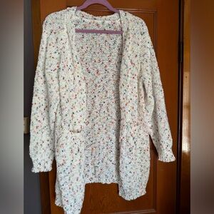 Confetti sweater cardigan
